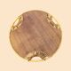 Janine Abraham Rattan Tripod Coffee Table