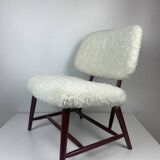 Scandinavian Swedish midcentury lounge chair by Alf Svenson, Model Teve, 1950s