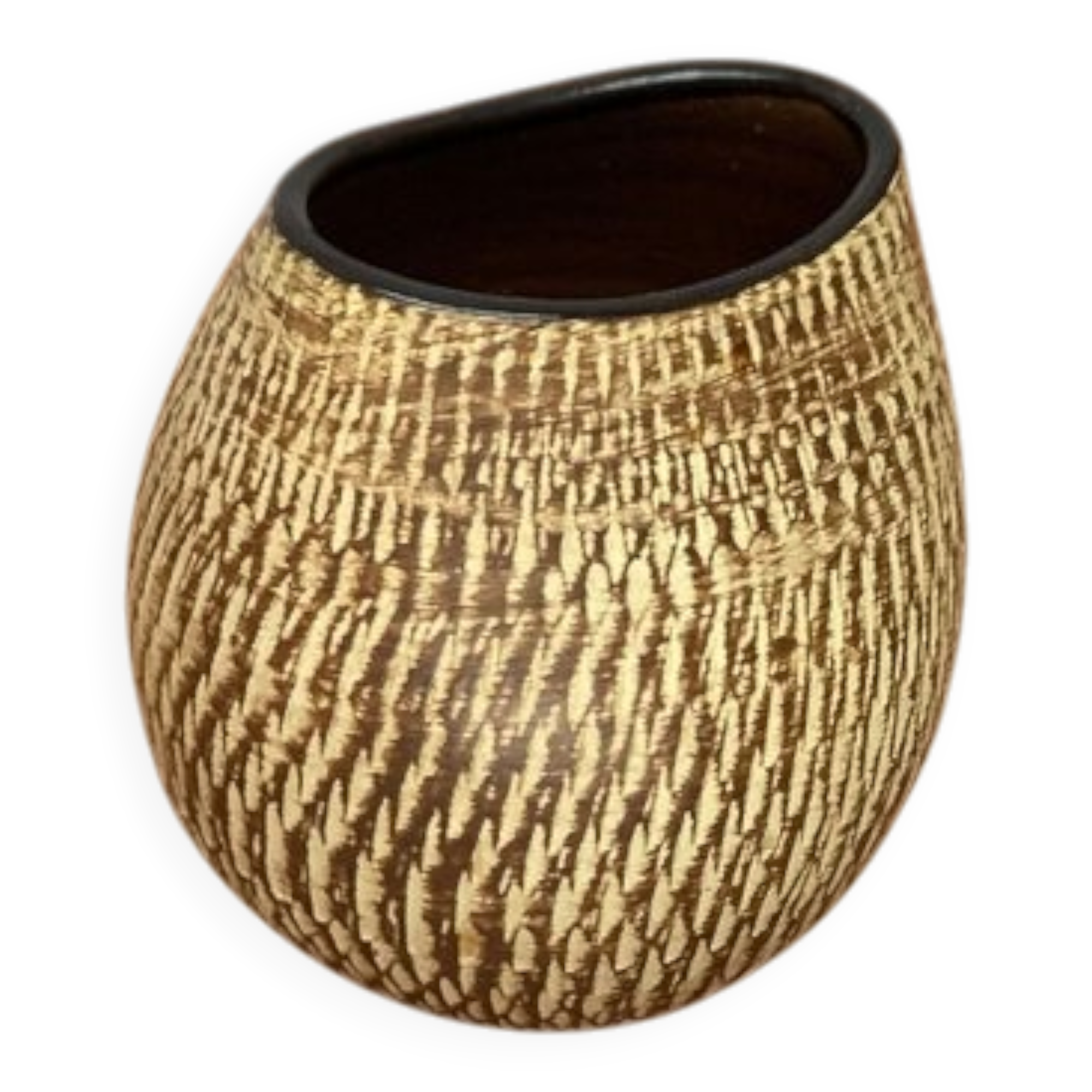Vase en poterie allemande de l'Ouest par Rudolf Christmann pour Dümler & Breiden, années 1960