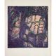 Lithograph by Joelle SERVE "Amalgam" signed
