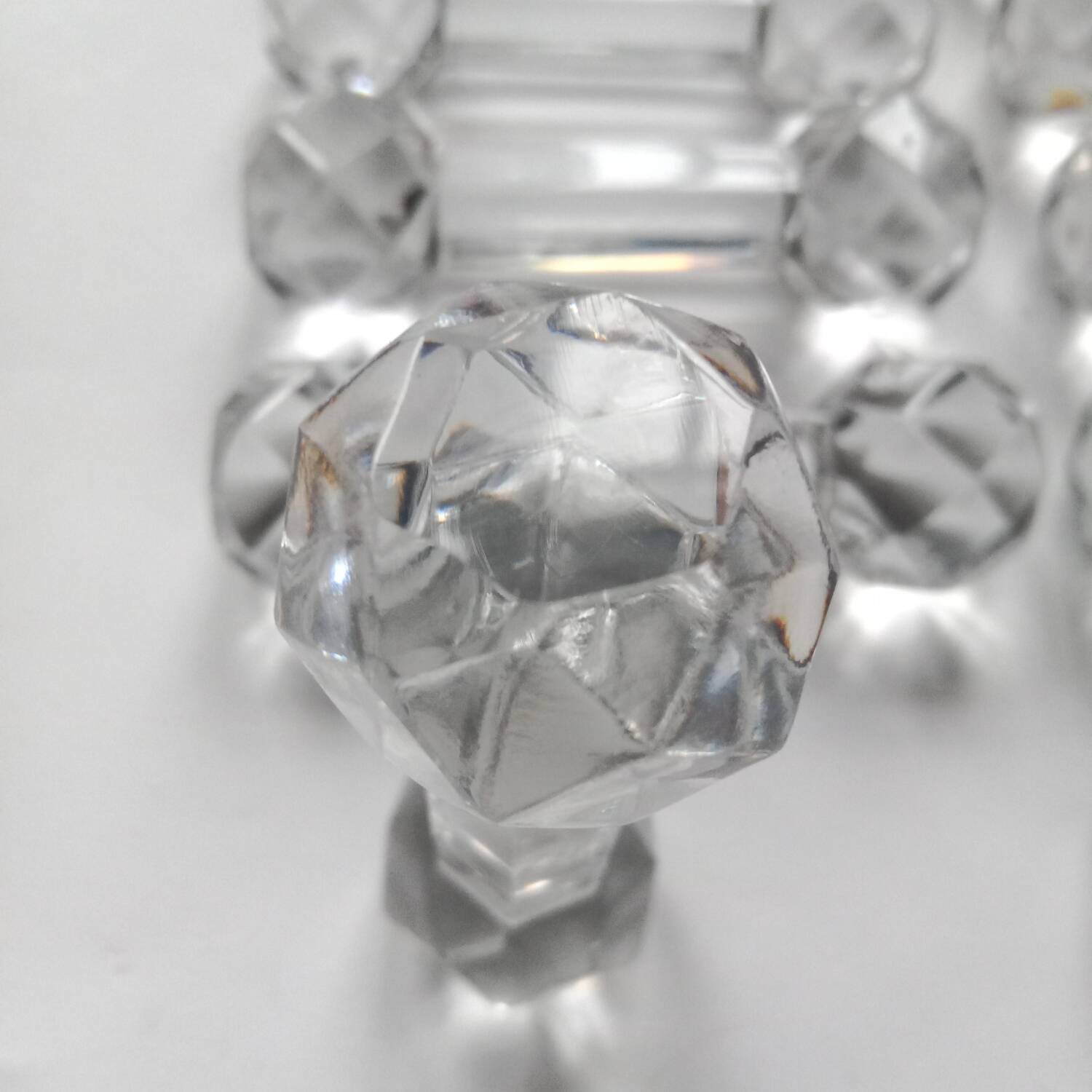 12 cast crystal knife rests