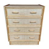 Commode en rotin