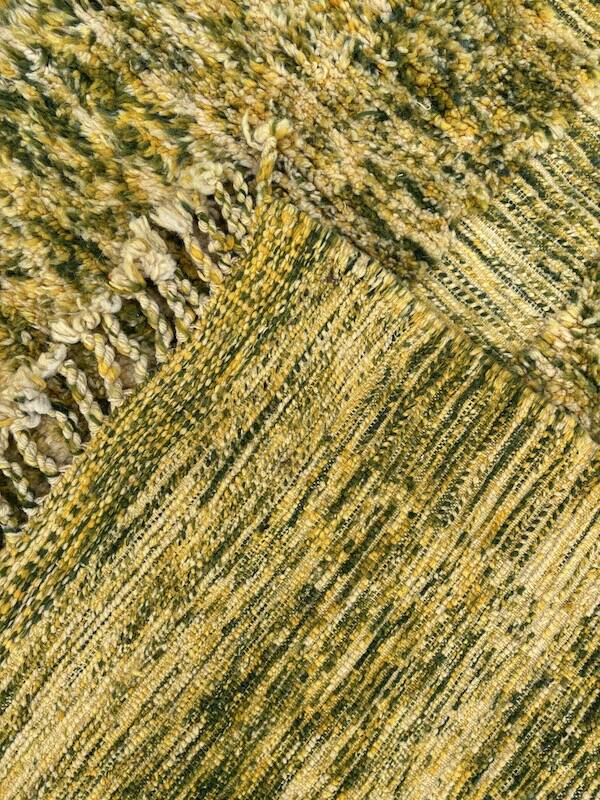 Pistachio - Modern Moroccan rug in wool 200×310 cm