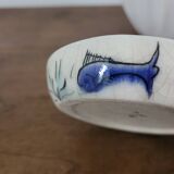 Small glazed stoneware bowl, caravel