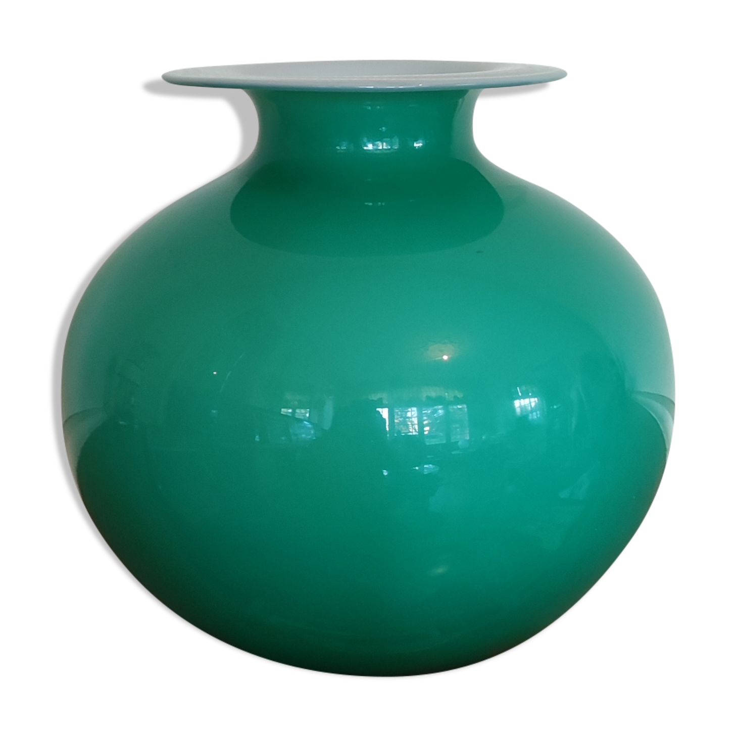 Vase boule vintage