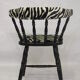 Pair of "Western" chairs, saloon, vintage, 50