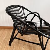 Rattan armchair
