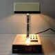 Foldable vintage alarm clock lamp Gracia 70s
