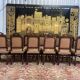 Set of 11 Louis XIII - Renaissance style chairs