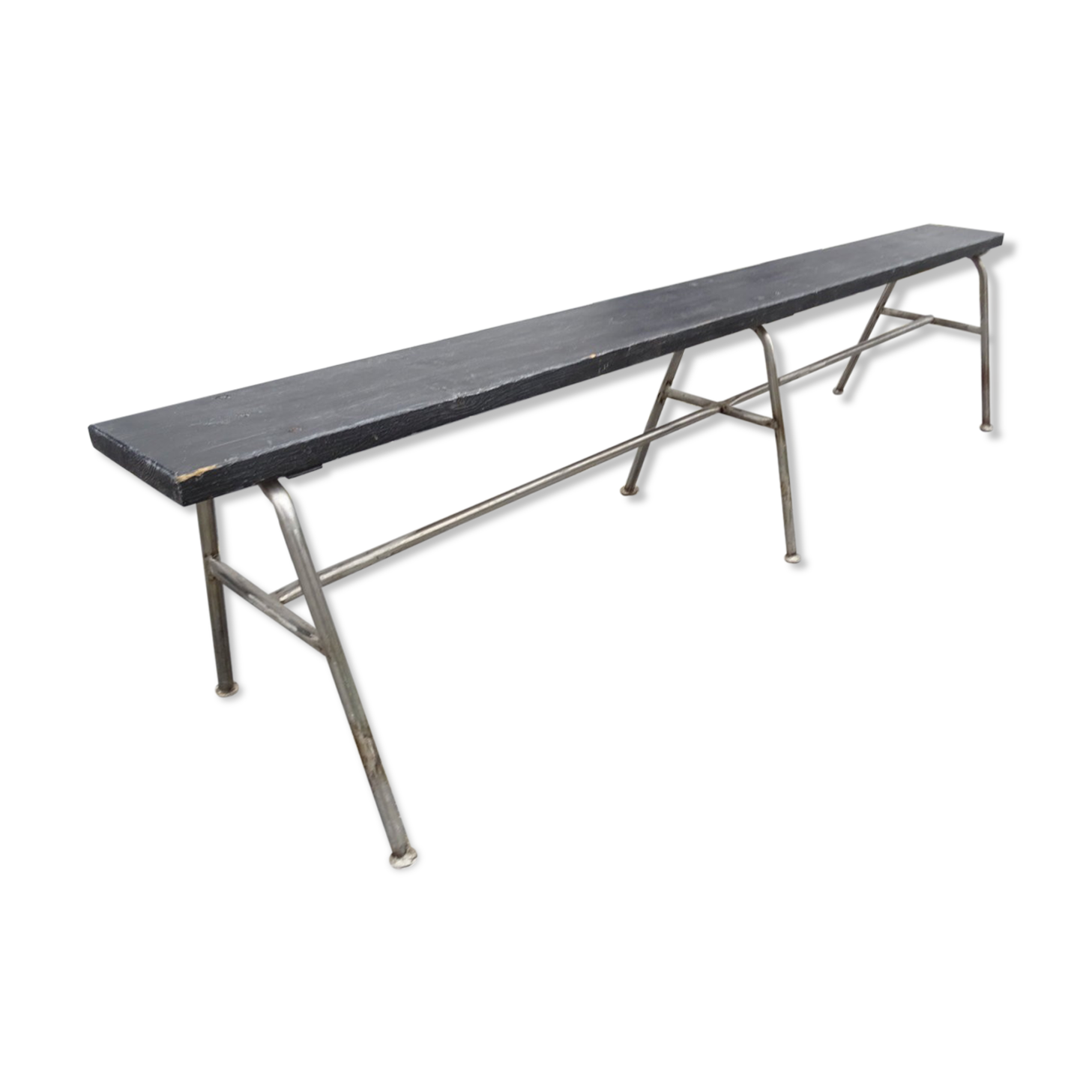 Banc 6 pieds inox 205 cm