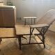 Rattan chaise longue