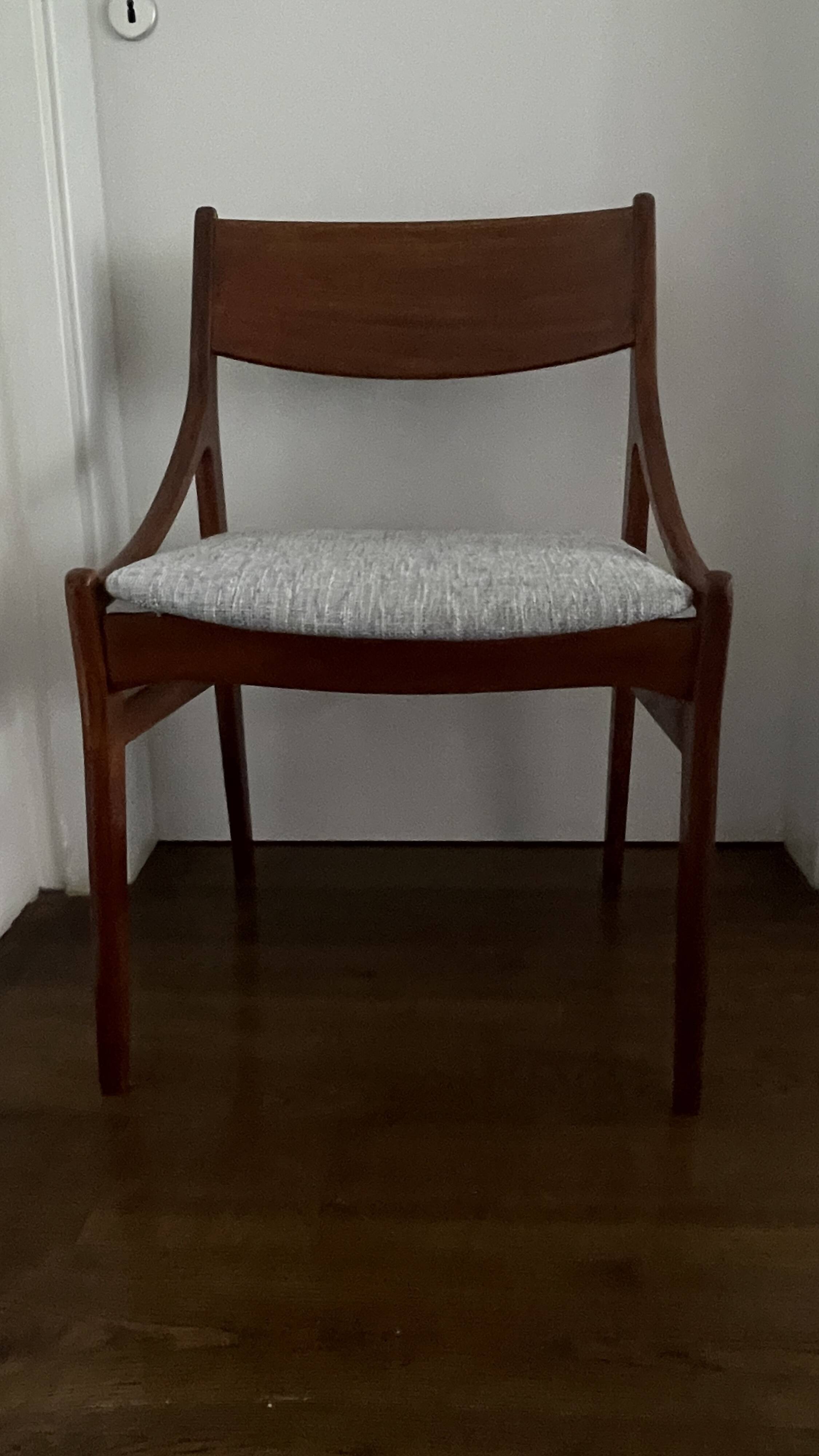 4 Dining chairs by H. Vestervig Eriksen Tromborg, Denmark