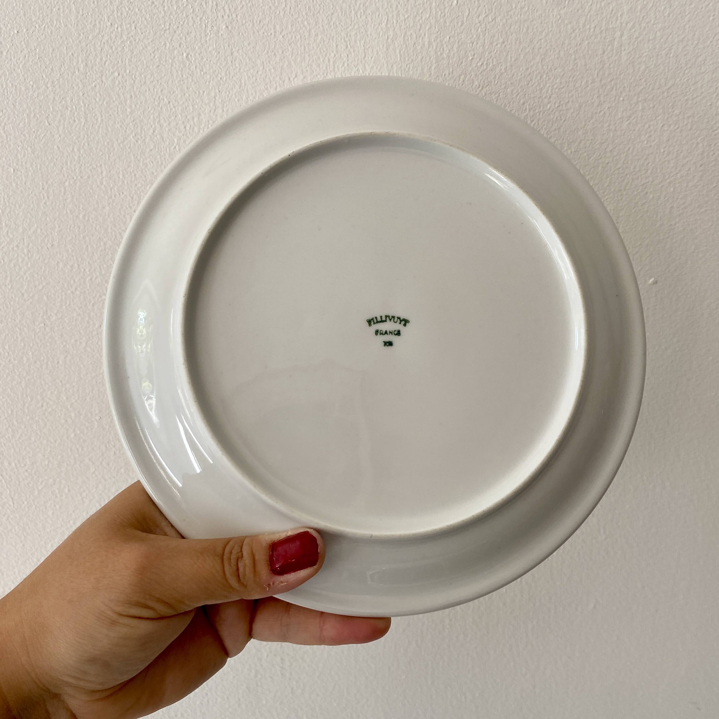 Set of 7 vintage dessert plates