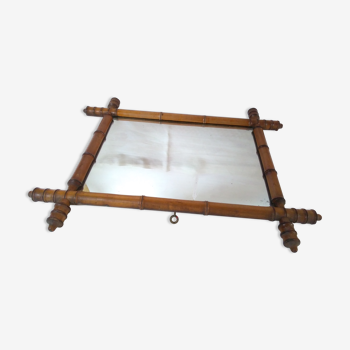 Miroir bambou 59x48cm