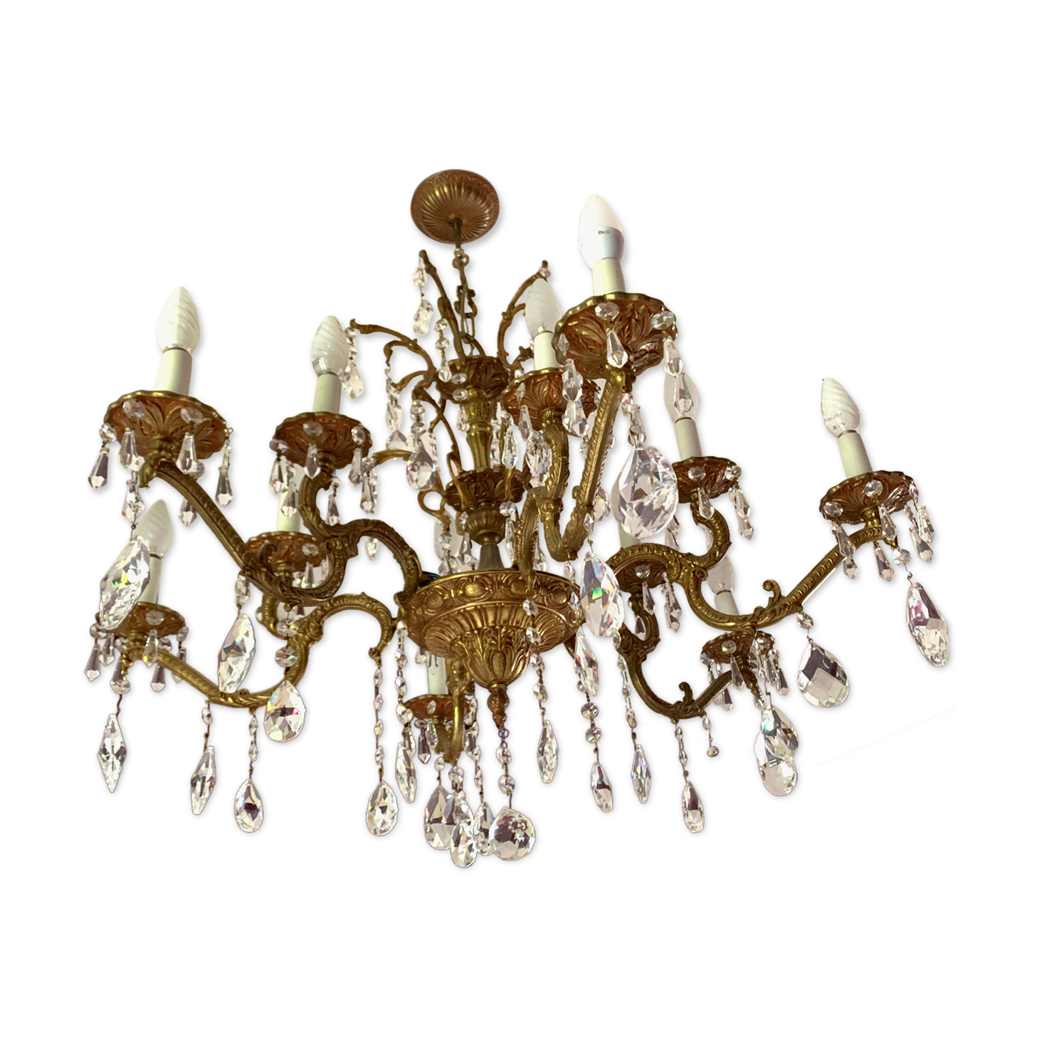 Crystal grapefruit chandelier (available until 28/05)