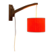 Mid-century cantilever wall lamp with a pivoting arm, 1960s.