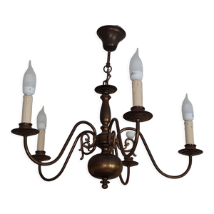 Lustre et appliques style hollandais