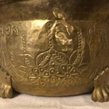 Brass planter