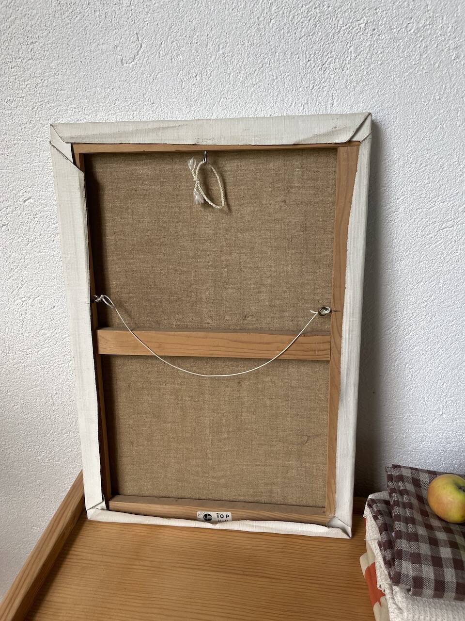 Oil on panel Etretat