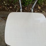 White formica chairs