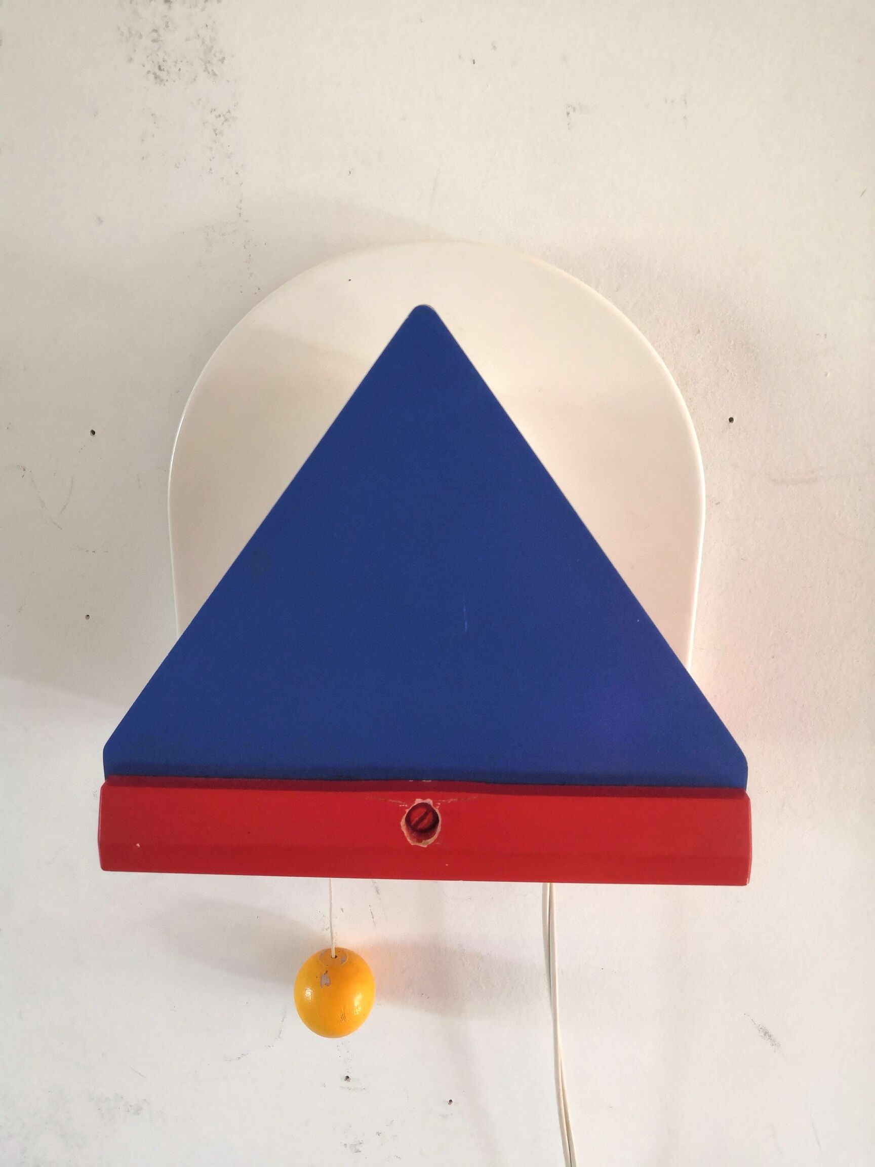 Vintage wall lamp Ikéa style Memphis design 80s