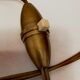 Vintage wooden lamp foot