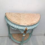 Console demi lune style Louis XVI