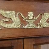 Empire mahogany bookcase