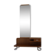 Oak mirror Czechoslovakia 1950s 167x95cm