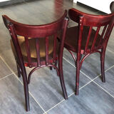 Pair of vintage bistro chairs