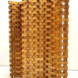 Room divider in Poplar wood 1990'S