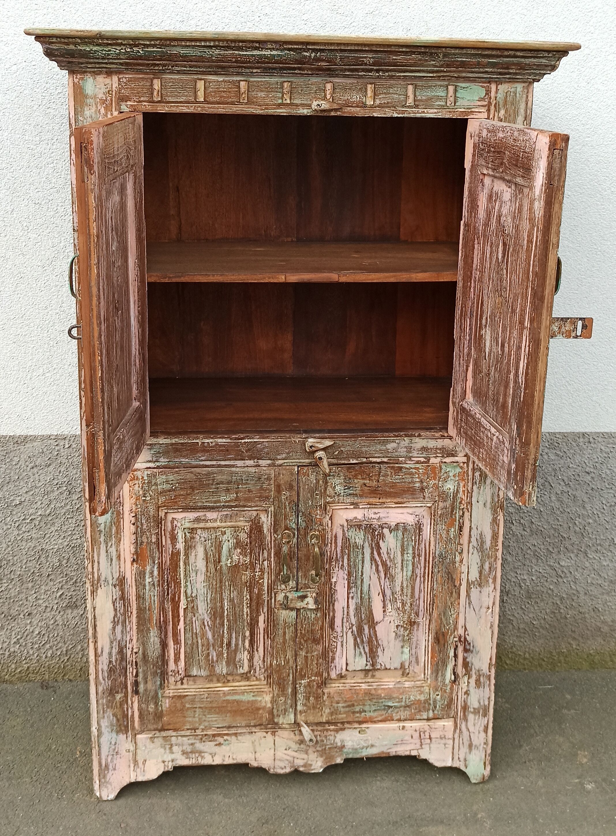 Antique wooden wardrobe