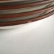 Set 6 plates enamelled earth cap Siena from KMK 1965