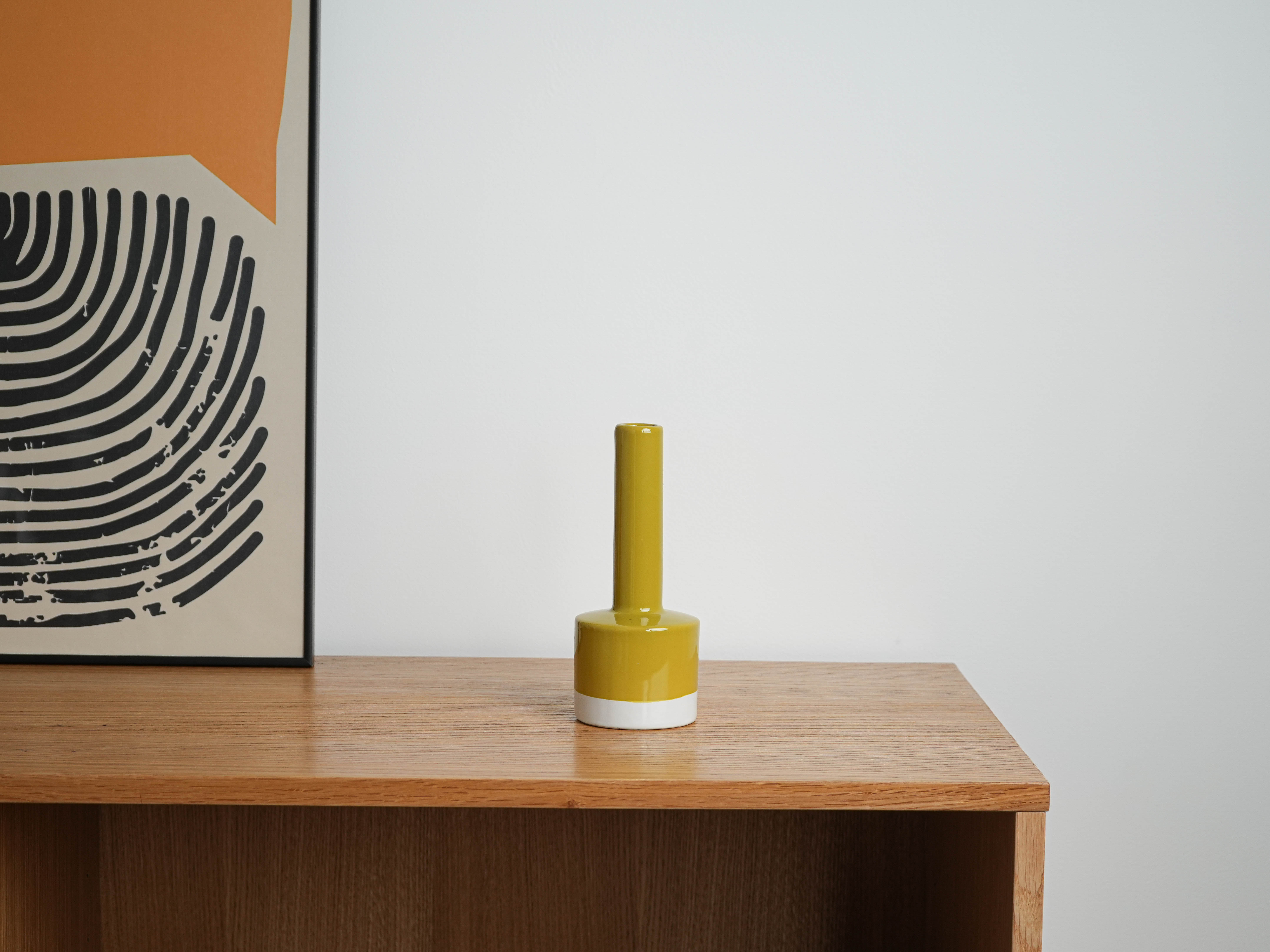 Ceramic vase, Danish design, 1970s, made in Denmark