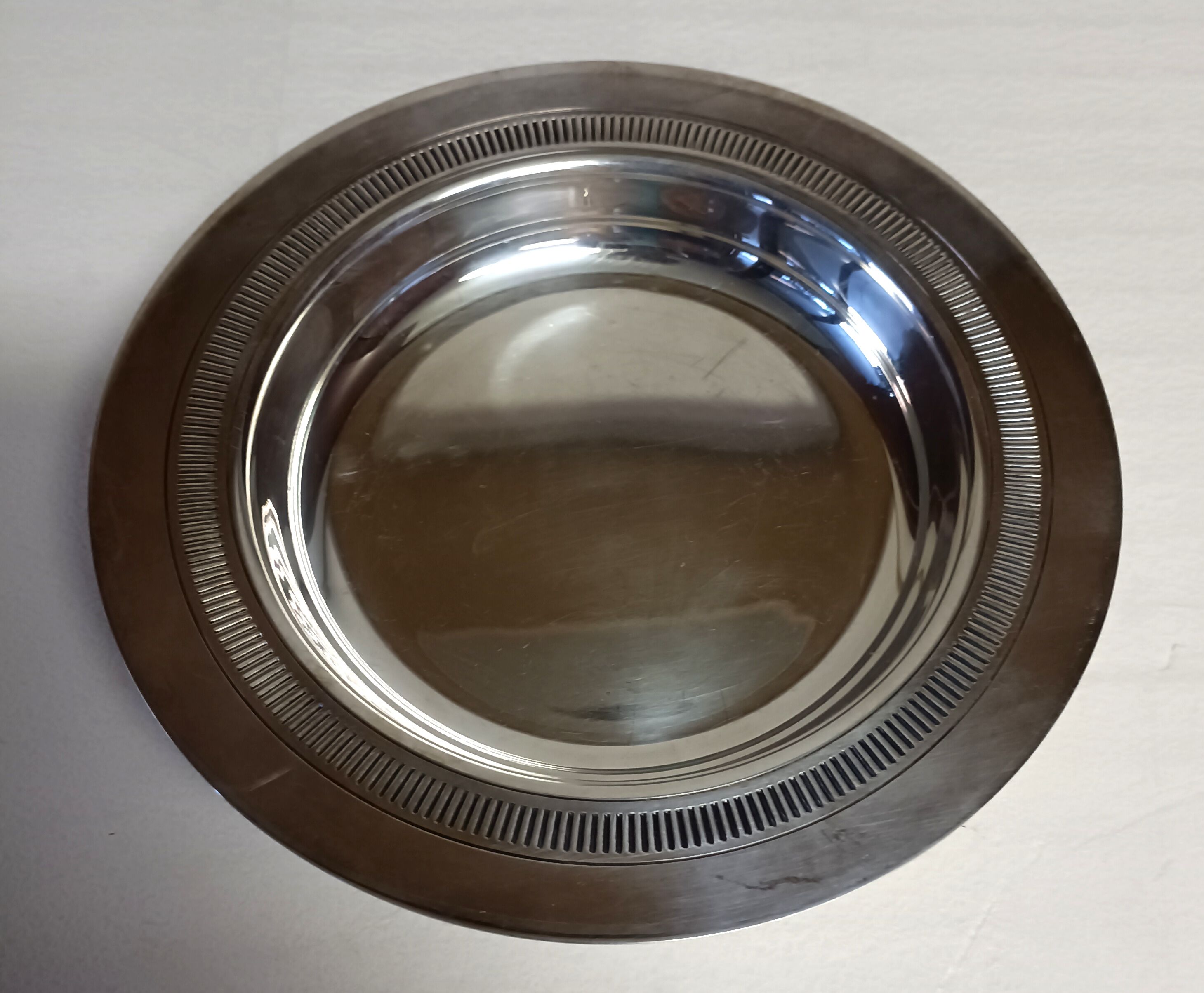 Silver metal bottle underwear Ercuis