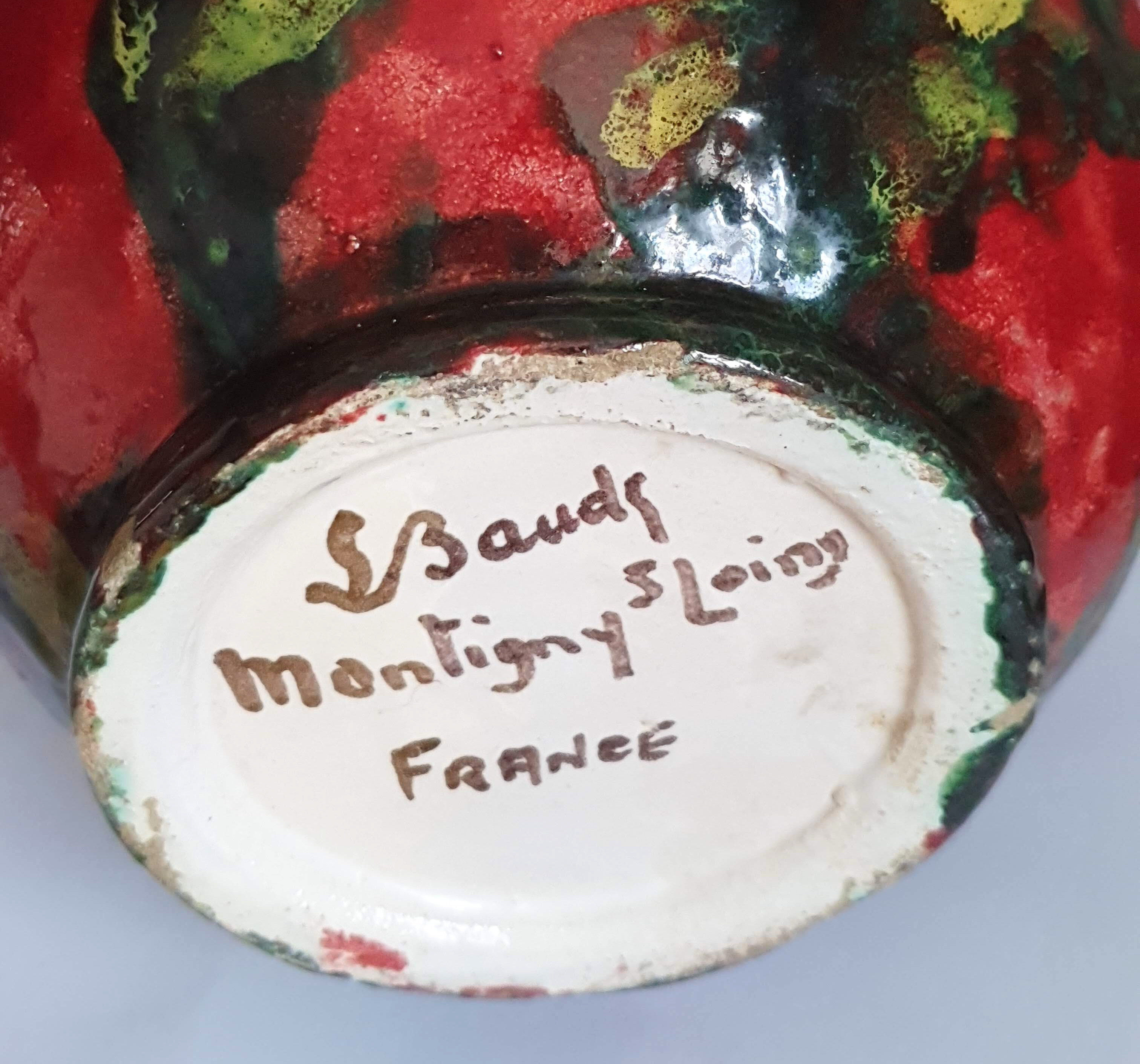 Vase decoration of goldfish enamel