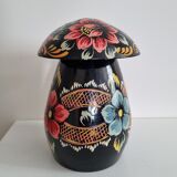 Wooden box vintage painted décor