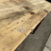 Vintage fir farm table