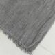 Light Gray Handmade Vintage Kilim Runner Rug, 62x192 Cm