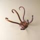 Coat hanger/wall with 3 patères Kohn 1900