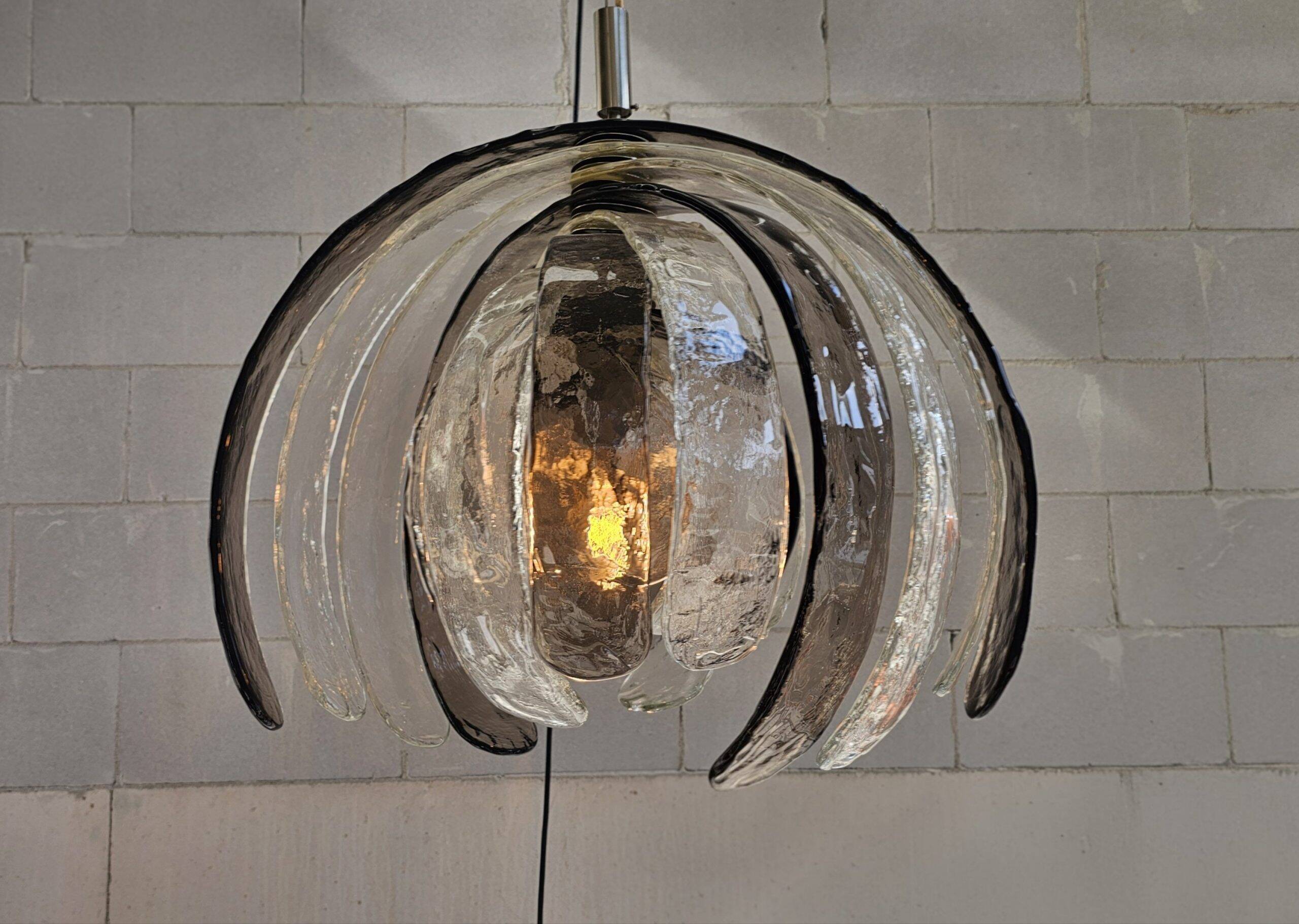 Lampe suspendue Artichoke LS 181 de Carlo Nason