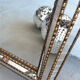 Large close-doors mirror 1960 60x110cm