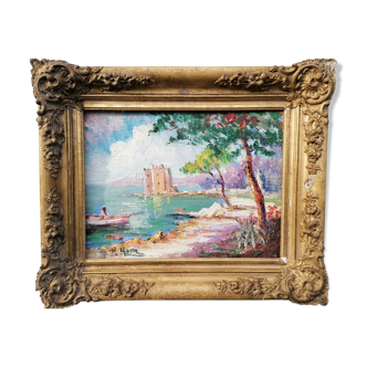 St Island honorat the monastery Cannes