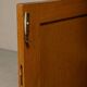 Art Deco Amsterdam School Cabinet Sideboard Oak and Marble, 1930s Netherlan