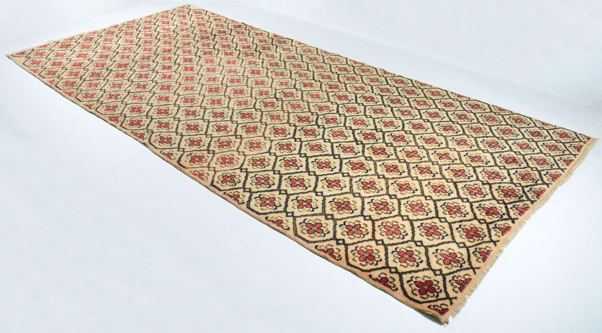 Anatolian handmade rug 375 x 174 cm