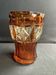 Vase en cristal ambre – Bohême