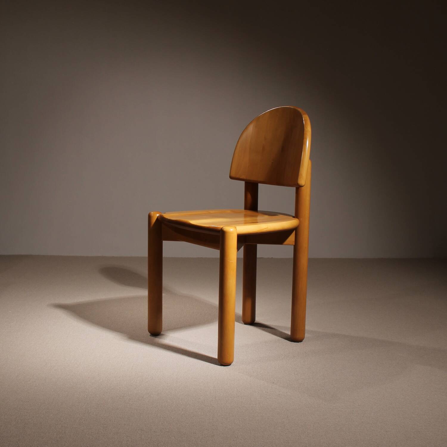 Six Chairs in Alder Wood by Rainer Daumiller | Denmark 1980s