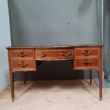 English flat burrrau with 5 tirroirs