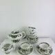 Windsor tea service Ridgway Staffordshire English earthenware, 6 cups