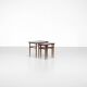 Side tables by Kai Kristiansen for Skovmand & Andersen Denmark 1960